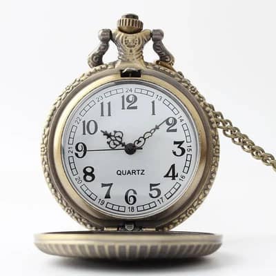 Ancient Bronze Air Force Pocket Watch
