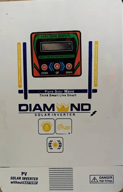 Diamond solar inverter