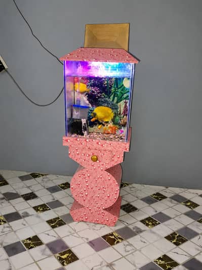 10×10 Aquarium set with stand, filter&Led lights