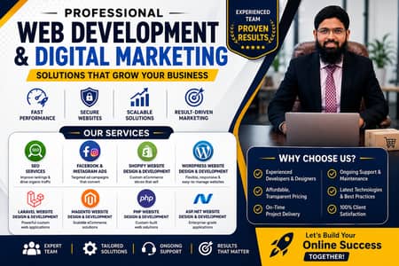 Looking for a reliable web development & digital marketing partner?