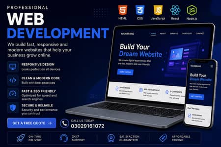 I Can Create stunning web for you