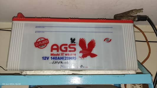 AGS 23 Plate 140 AH Battery
