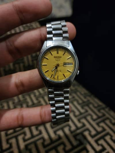 Seiko 5 automatic  Original with transparent back