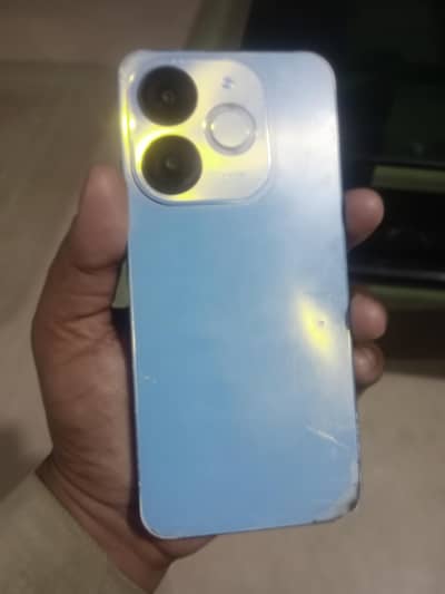 itel a80.128gb with box no open. panel tota hai
