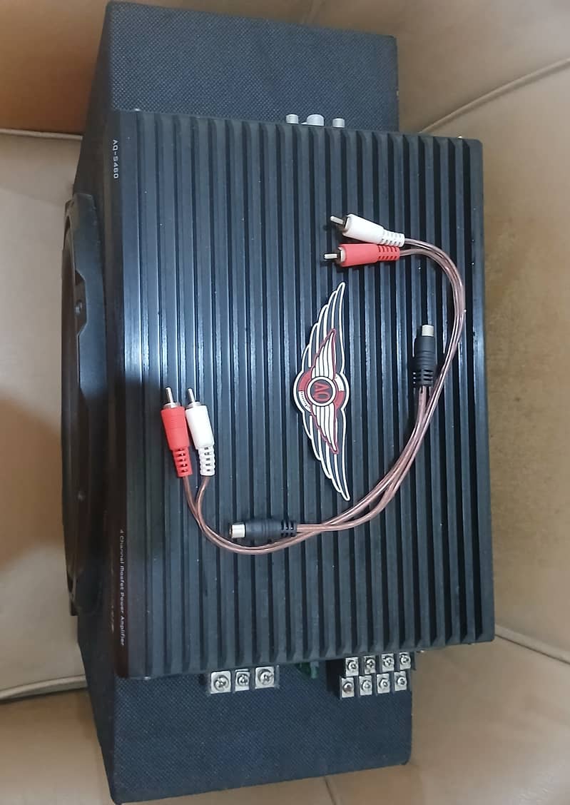 Amplifier + Woofer 1