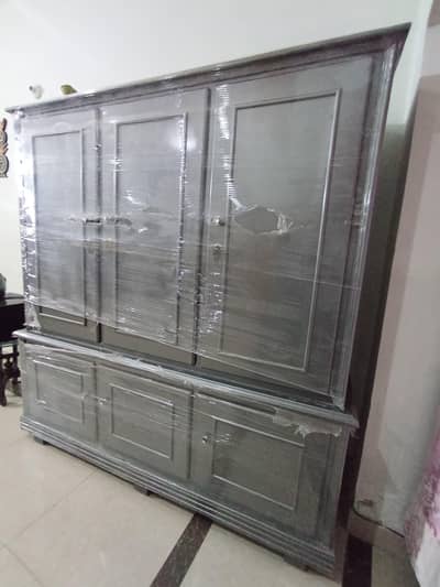 3 door wooden wardrobe, almari Raabta karne ke liye number 03121494343