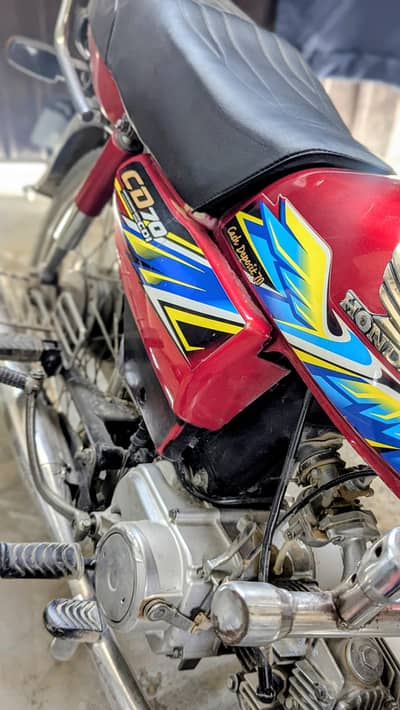 Honda cd 70 2021 model 10/10 urgent sale