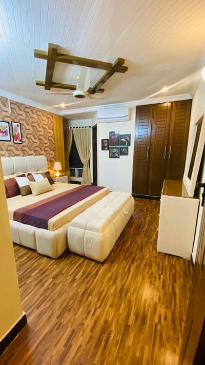 Daily basis 1bed ROM full furnished apartments safe and scour 100%coupe allow