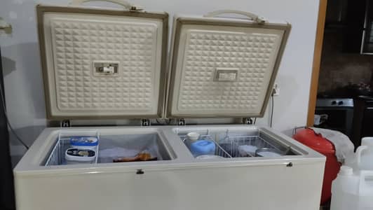 Dawlance Used 2-Door Deep Freezer | Excellent Cooling Condition