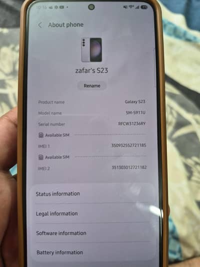 Samsung Mobile S23