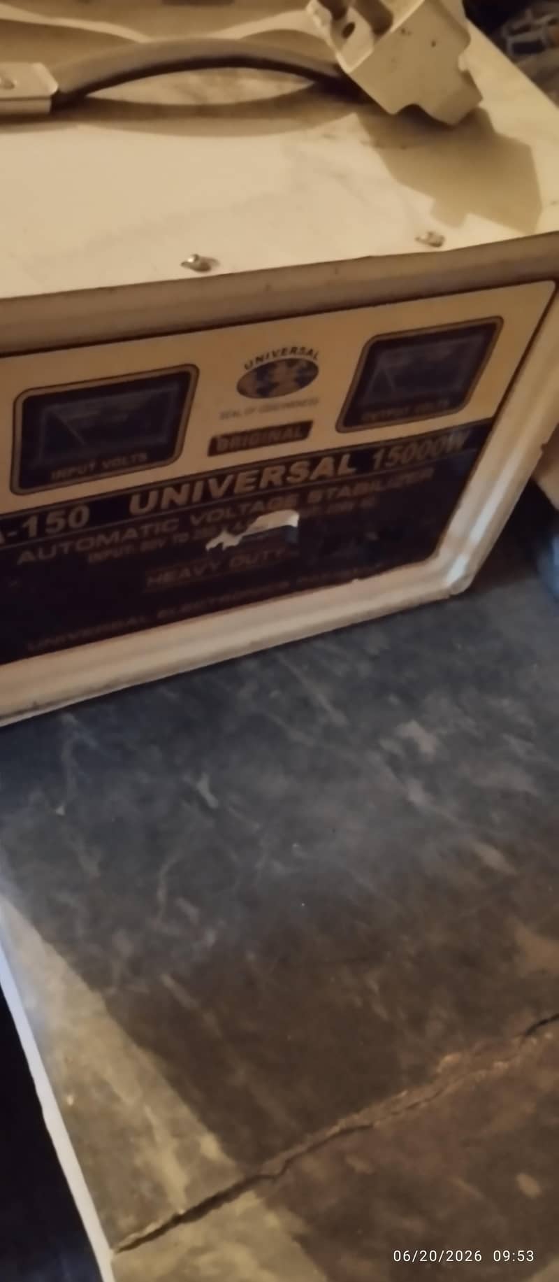 Automatic voltage stabilizer 1