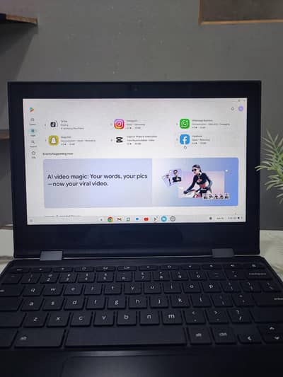 HP G9 11e_ modern, lightweight &long battery Chromebook l