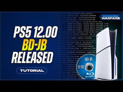 ps5 12.00 jailbreak Blu-ray disk