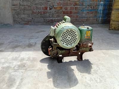 Water pump with motor