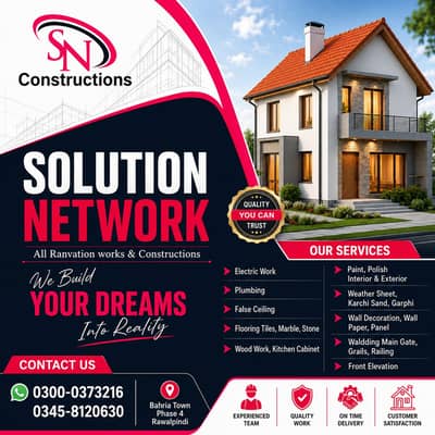 house construction/home renovation/carpenter/ceiling /tile marble woRK