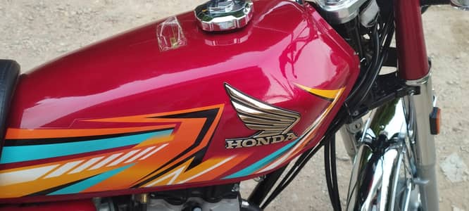 Honda cg 125.  model 2026 registered