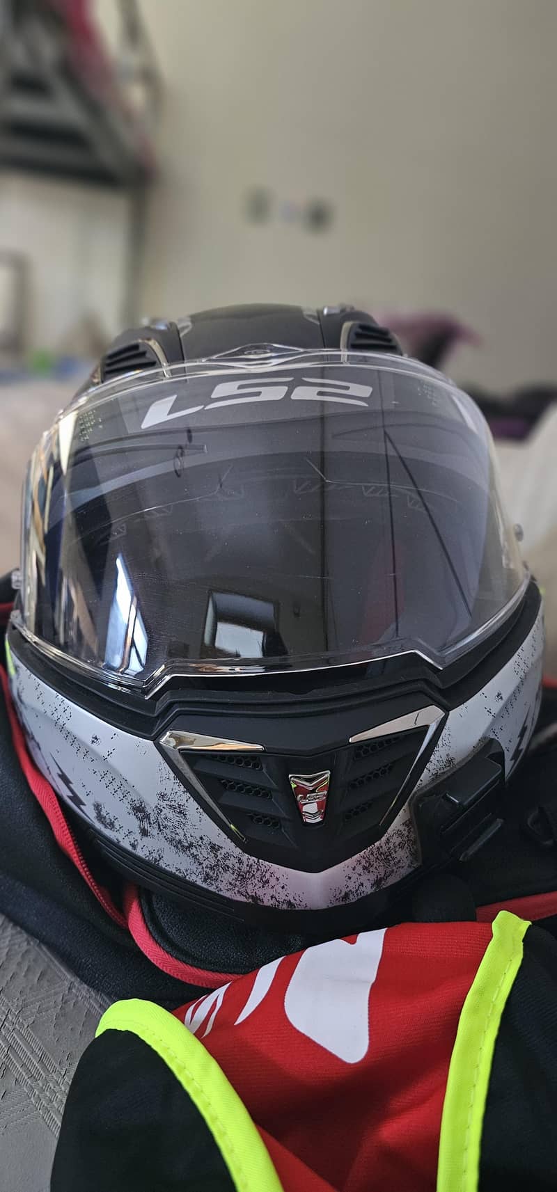 LS2 Helmet with intercom 0