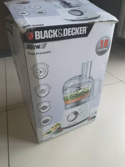 Black & Decker 400W Food Processor (FX400) - 18 Functions