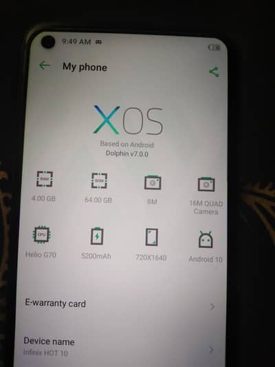 Infinix Hot 10