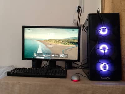 Core i5 10th Gen Gaming PC | NVMe SSD | RGB Case | Without Graphics Ca