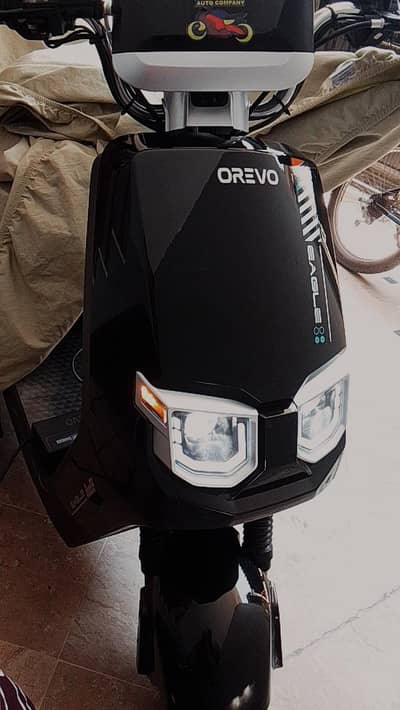 Orevo Eagle Electric Scooter – 1000W Motor (90-100 km Range)