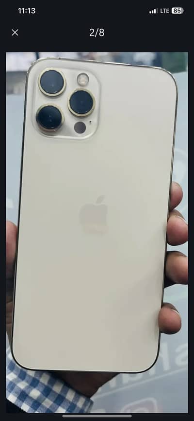 I phone 12 pro max 256 Dual physical pTa with box