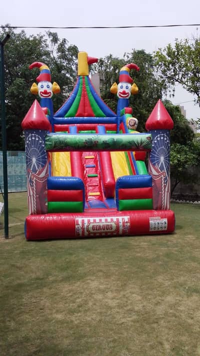 jumping castle/slide/pool/magic show/trampoline