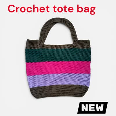 Crochet tote bag/handbag/totebag