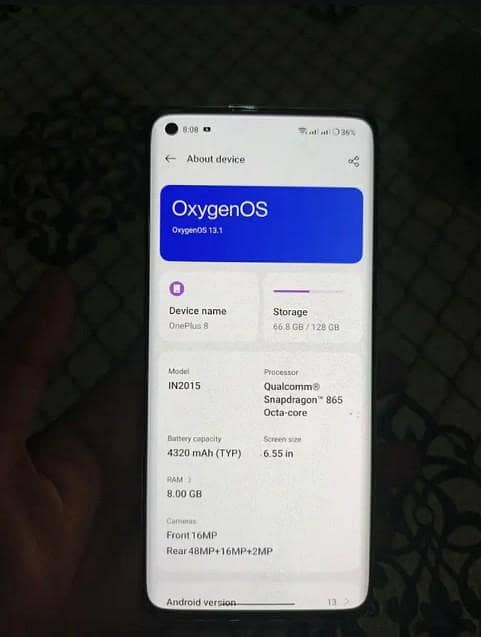 One Plus 8 3