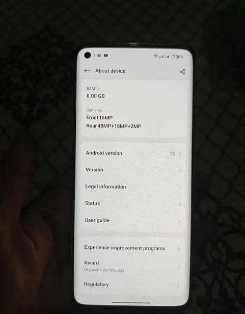 One Plus 8 4