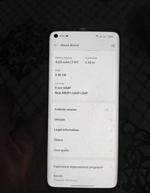 One Plus 8 5
