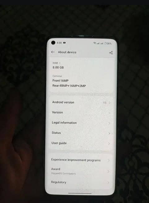 One Plus 8 7
