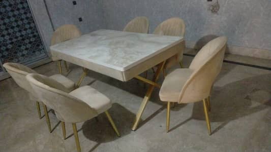 dining table sale in olx six seater