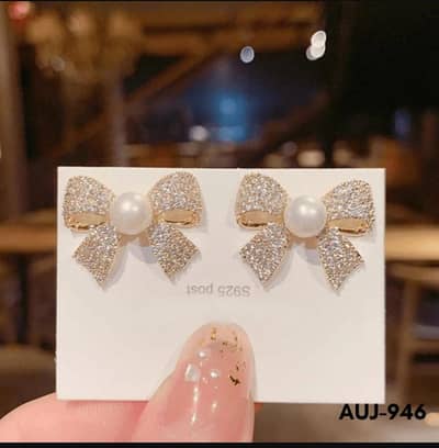 Premium Aesthetic Earring Collection - Fancy Artificial Studs & Drops