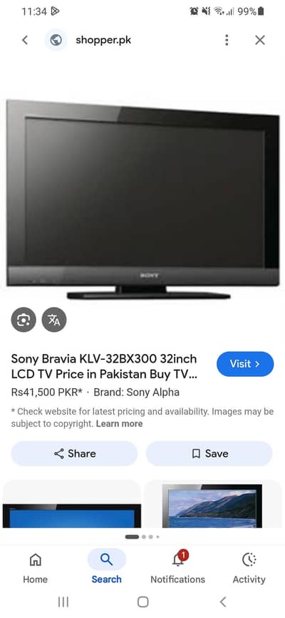 Sony bravia