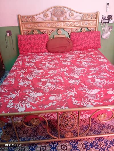 Iron Bed with mattress