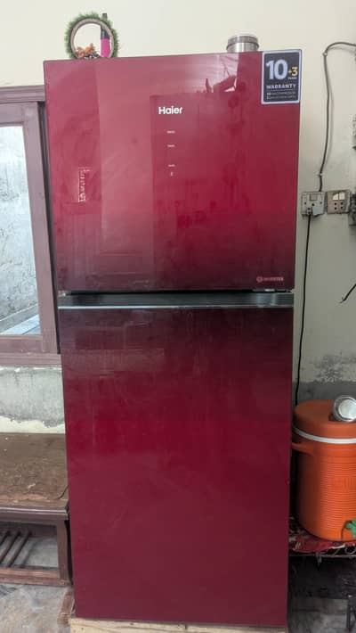 Haier inverter model 2024 Glass door touch control panel