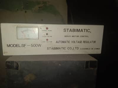 Stabimatic Model Sf - 500W