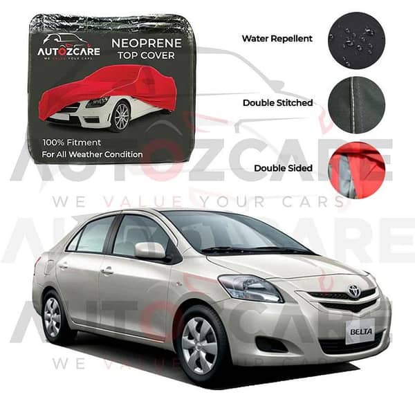Toyota Corolla Neoprene Top Cover - Model 2003-2008