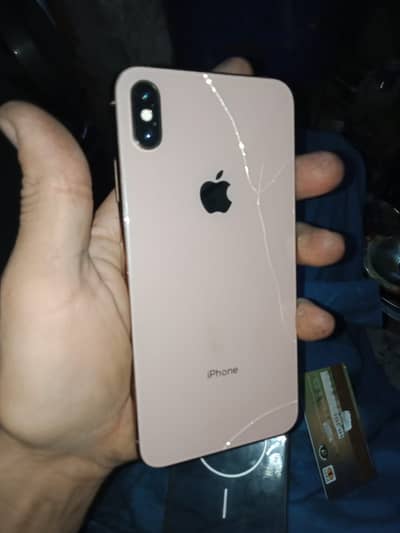 Apple iPhone XS Max PTA APPROVED 2 noo sim phone ky Ander DaLte hai