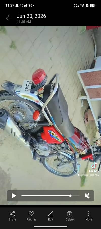 Honda 125 bike for sell and also exchange with 21 above model