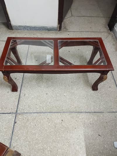 Central table along with 2x Tapai