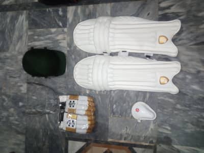Hard ball used cricket kit