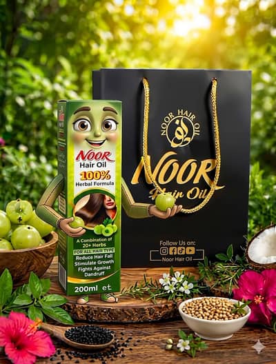 Noor hair oil