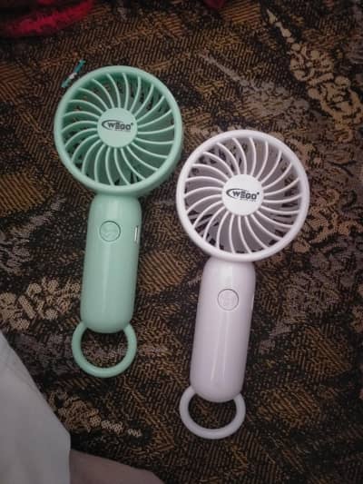chargeable fan