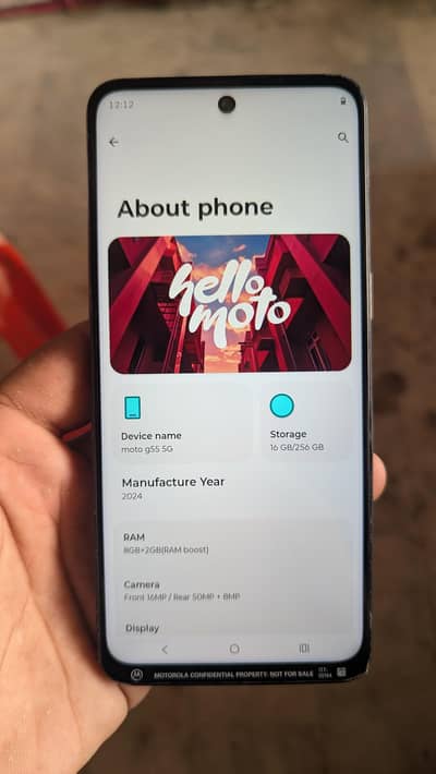 Motorola Moto G55
