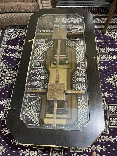 1 center table with 2 side tables
