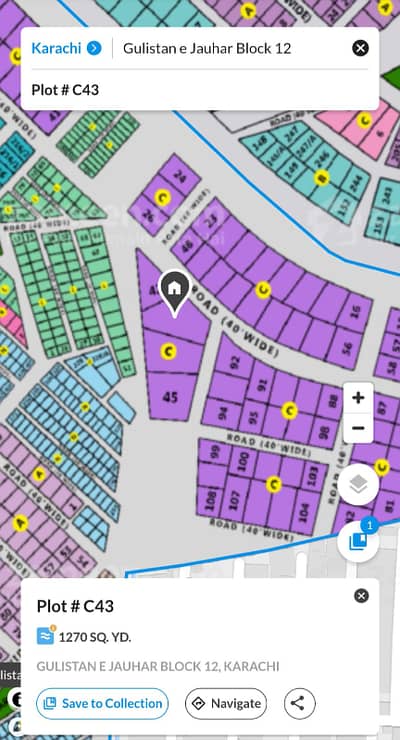 600 Square Yard Residential Plot For Sale Available In Gulistan-E-Jauhar, Block-12