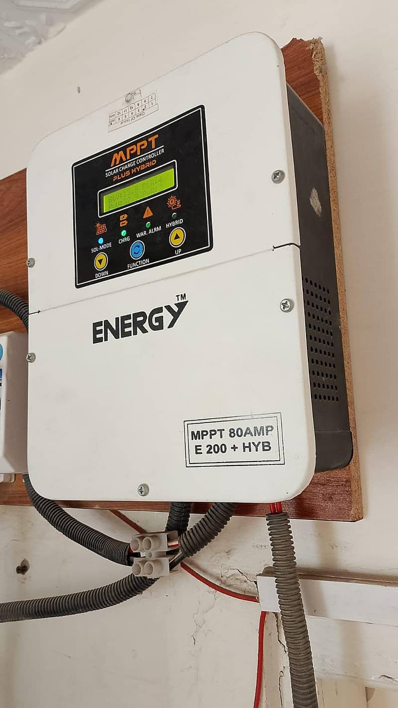 solar panel and setup 4