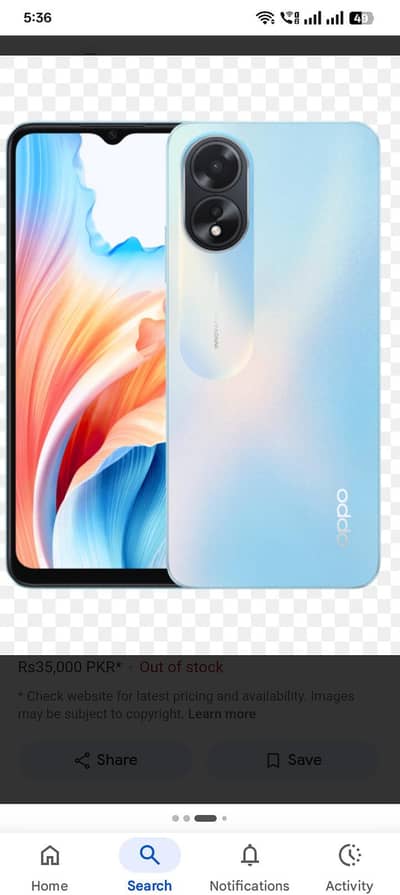 OPPO A18 official pta urgent sale exchange